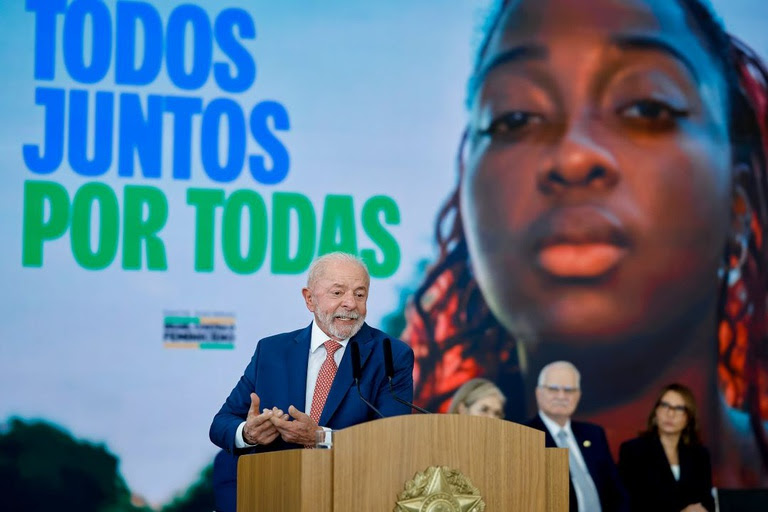 “Todo mundo precisa trazer para si essa responsabilidade”, diz Lula sobre enfrentamento à violência contra mulheres